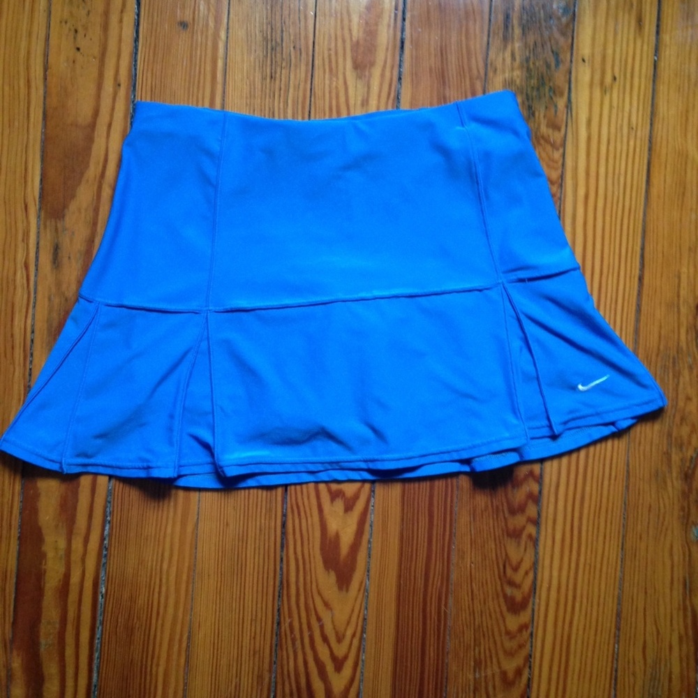 Nike Tennis Skirt, Royal Blue, Size Small